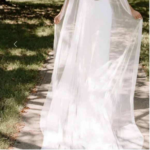 Grace Loves Lace White Bridal Veil - Grace Veil - Picture 8 of 13